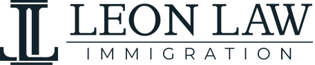 Leon Law Immigration black logo